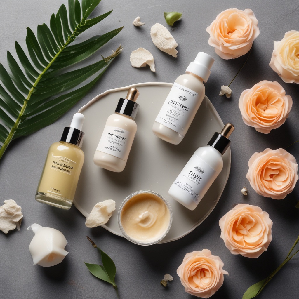 Luxurious skincare product image